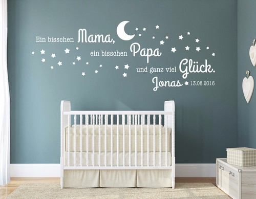 Wandtattoo kinderzimmer name - wandtattoo,