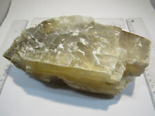 S134 GS Gips Selenit Marienglas Osterode Harz Niedersachsen 22x10x7cm 1,75Kg rar