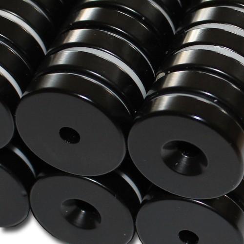 Neodym ring magnet d30x7 mm - 1,