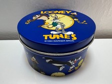 Looney Tunes Vintage Leere Box 1994 Warner Bros Schatzkiste Sammler Metalldose