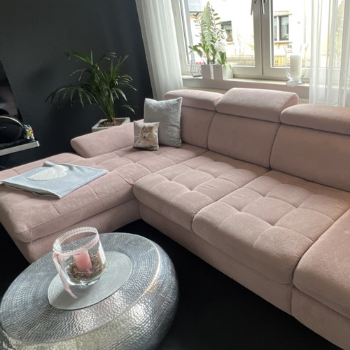 Rosa samt sofa sitzplätze - samt,