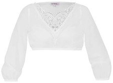 Dirndlbluse Viechtach ecru