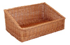 Regalkorb schräg, naturbraune