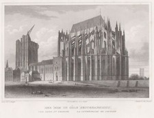 Köln Dom Seitenansicht