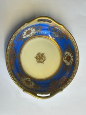 Meito Zier Porzellan Schälchen blau