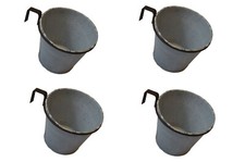 4X Pflanztopf mit Halter für