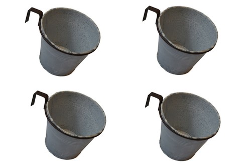 Pflanztopf mit halter - 4x,