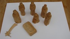 Krippenfiguren Holz geschnitzt