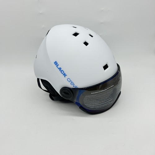 Black crevice skihelm - black, gstaad