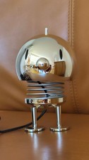 Hoptimist "The Bubble Lamp" Design-Tischlampe Chrom 15 cm mit Kabel und Dimmer