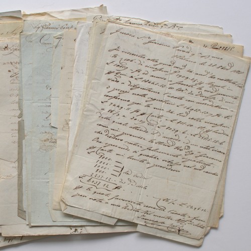 Brief parodi genua bank - brief,