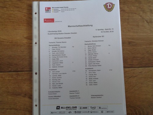 2025 dynamo dresden - dresden,