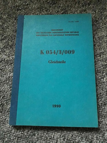 Nva vorschrift 054 - nva, 054/3/009