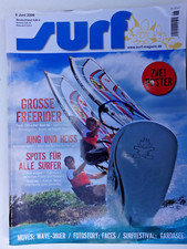SURF MAGAZIN 6/06, F2 HORNET 134,FANATIC SHARK 130,HIFLY FREE 126,RRD Z RIDE 135