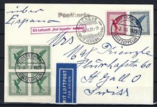 Zeppelinpost 1929 Bodensee n