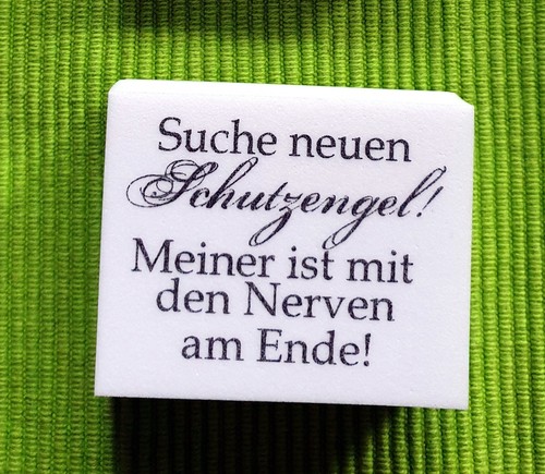 Blanche stempel schutzengel - la,