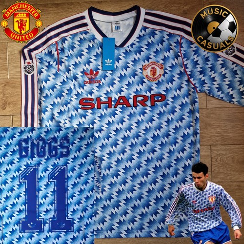Manchester united trikot blau - united,