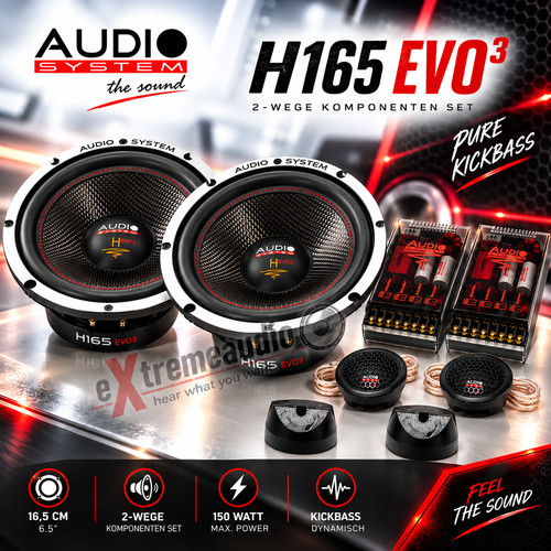 Audio system 165 evo - evo, helon