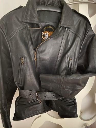 Vintage bikerjacke lederjacke - vintage,