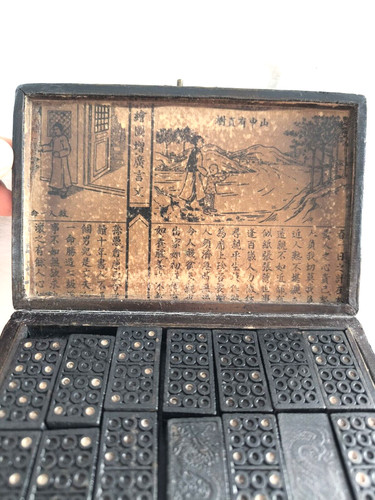 Altes chinesisches domino - altes,