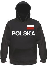 Polska Polen Kapuzensweatshirt