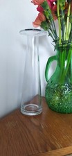 Hohe Glasvase Blumenvase 26 Cm