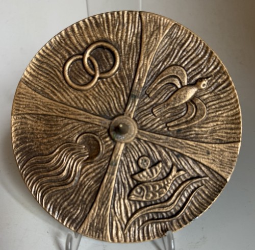 Bronze kerzenständer - bronze,