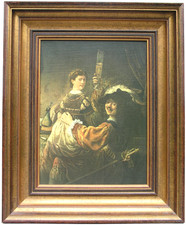 Ölgemälde  Rembrandt und