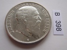 Baden 2 Mark 1906 Erhaltung vz