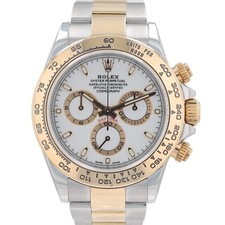 Rolex Daytona Two Tone White