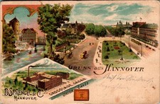 Litho gruß aus hannover - litho,
