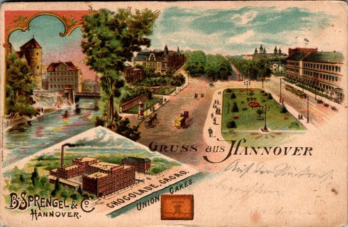 Litho gruß aus hannover - litho,