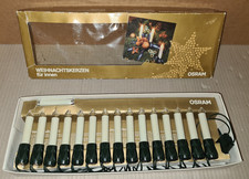 OSRAM Weihnachtskerzen Innen Lichterkette CIK15 Schaftkerzen 230V 45W