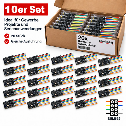 Stck appel lokdecoder - 10,
