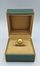 Vintage Weißgoldring mit