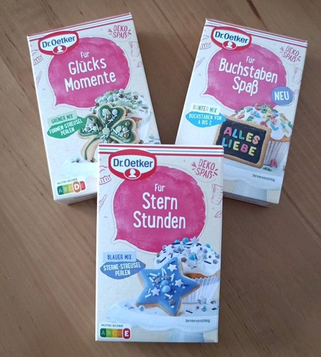 Oetker zucker deko set - oetker, zucker-deko