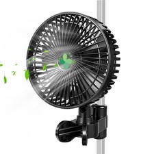 Grow Tent Clip Fan 4 Speed EC