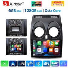 Für Nissan Qashqai 1 J10 2006-2013 Android Autoradio GPS Navi DSP RDS DAB+ 128GB