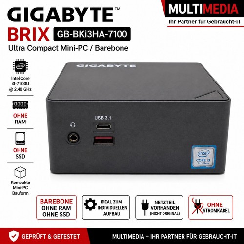Gigabyte brix bki3ha 7100 - brix, gb-bki3ha-7100