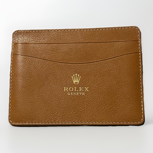 Rolex leder etui braun - rolex,
