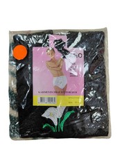 Vintage Queentex Black Brief