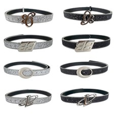 Sparkling Sequined Waist Belt