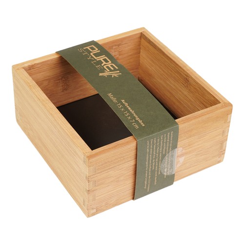 Bambus aufbewahrungs box - bambus, aufbewahrungs-box