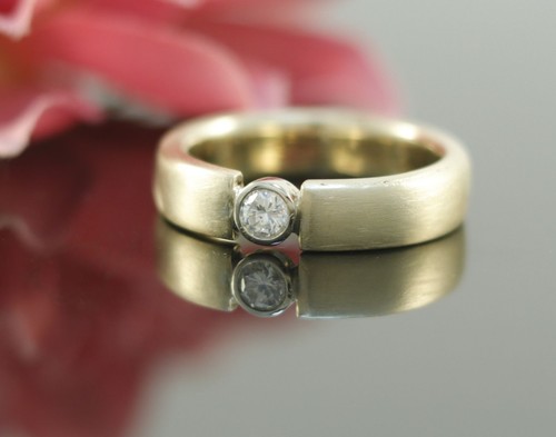 Solitär brillant ring - solitär,