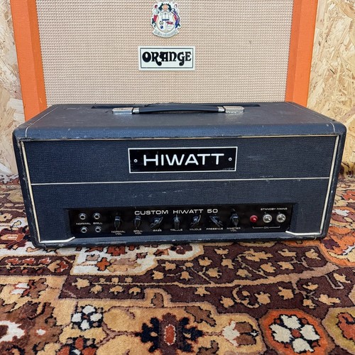 Vintage 1972 hiwatt custom - vintage,