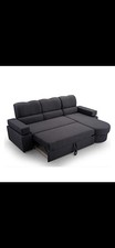 Modernes Ecksofa mit Schlaffunktion & Stauraum Wie Neu! Sofa Couch