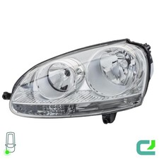 Hauptscheinwerfer rechts 12 V H7/H7 Halogen HELLA für u.a. VW Golf V
