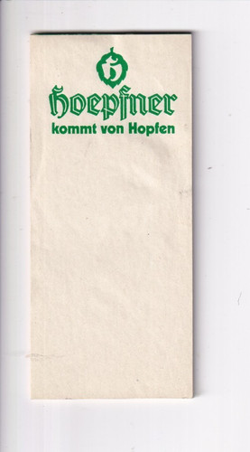 Alter rechnungsblock hoepfner - alter,