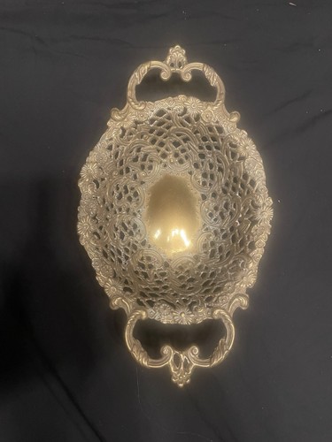 Zierschale bronze messing aus - zierschale, bronze/messing