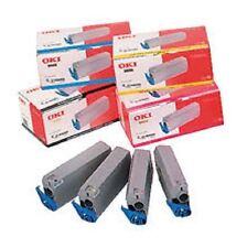 Original OKI Rainbow Toner Kit OKI C9100 C9300 C9500 C5 / 1101101 OVP Cartridges